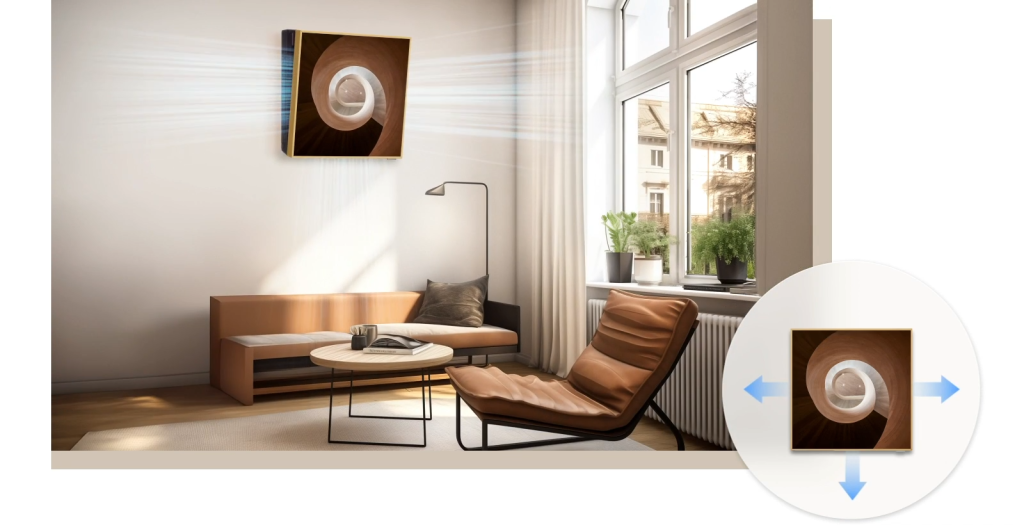 Внутрішній блок LG ARTCOOL Gallery Special у форматі картини